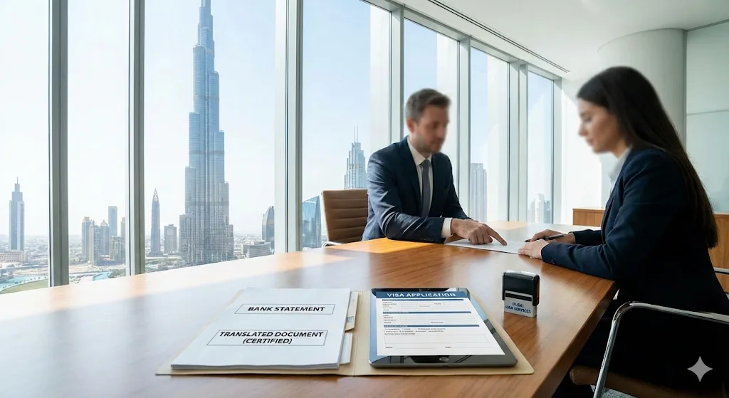 ترجمة كشف الحساب البنكي لطلبات التأشيرة
