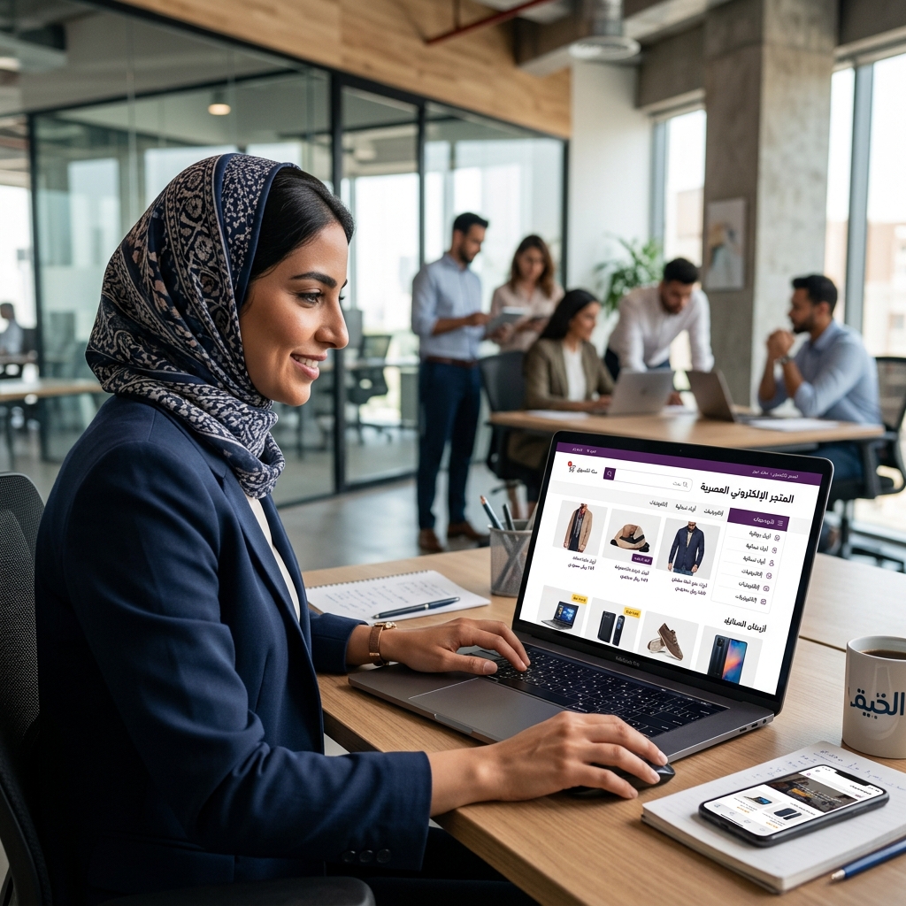 Localización de Comercio Electrónico para el Mercado Árabe