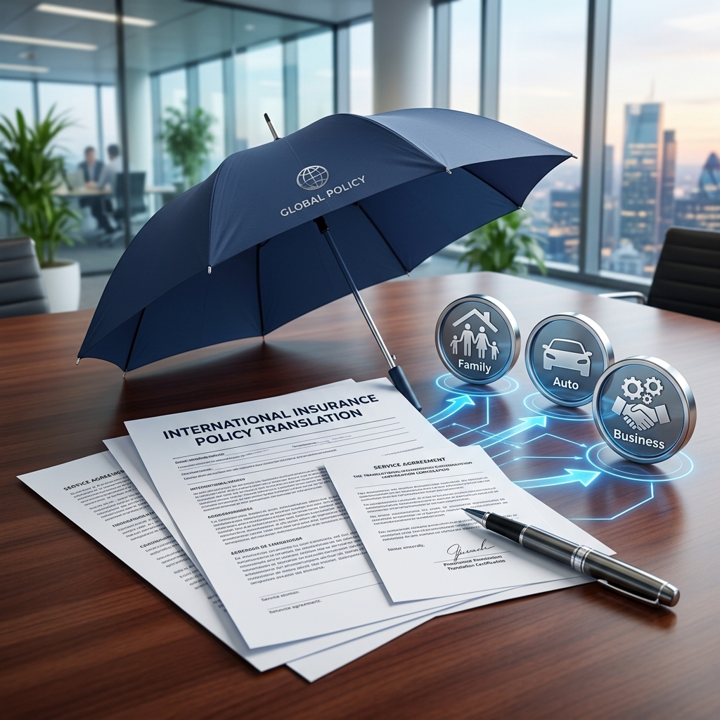 Insurance Policies Translation Services