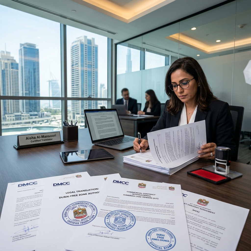 Traducción Legal para Zonas Francas de Dubái