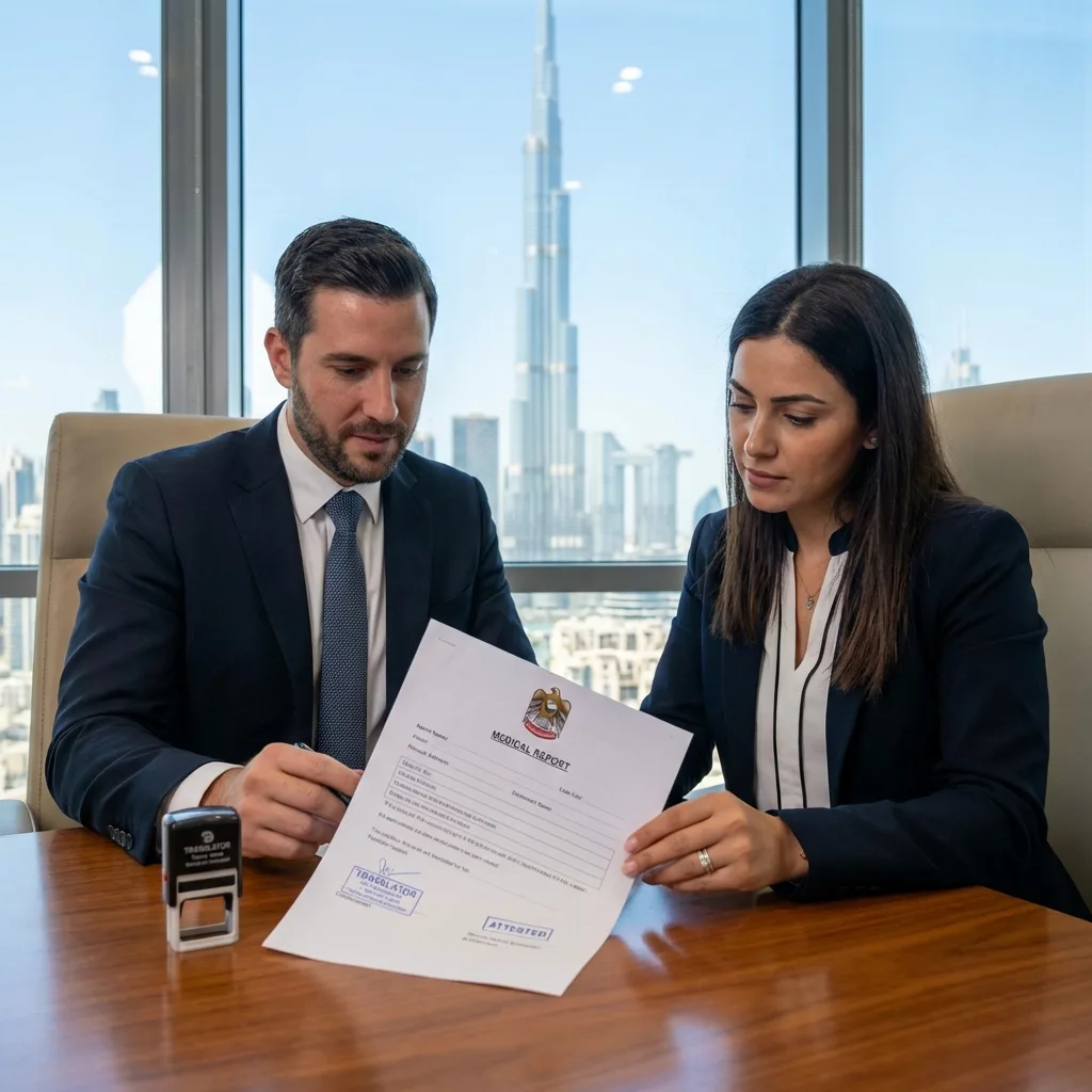 تصديق وترجمة التقارير الطبية في الإمارات