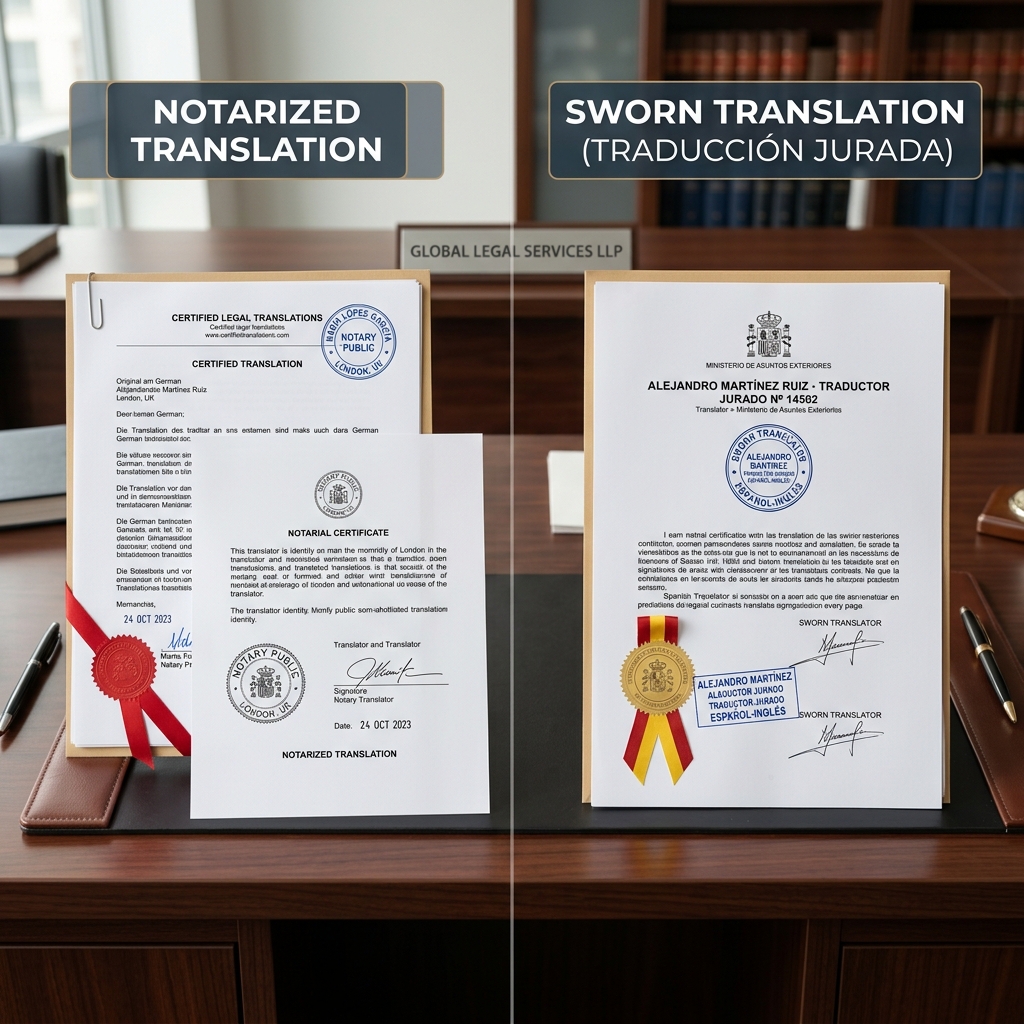 الترجمة الموثقة مقابل الترجمة المحلفة: ماذا تحتاج؟