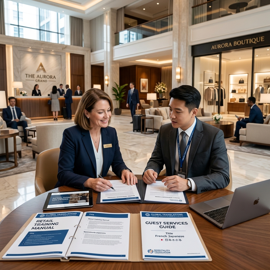 Retail and Hospitality Translation in Dubai