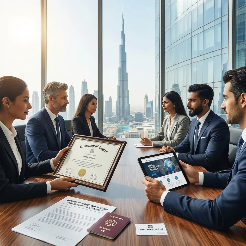 ترجمة الشهادات الجامعية للتوظيف والمعادلة